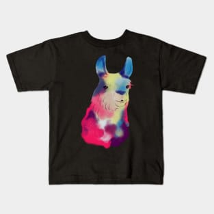 Cute Galactic Llama Space Exploration Lama Kids T-Shirt